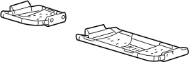 View Seat Frame (Rear) Full-Sized Product Image 1 of 4