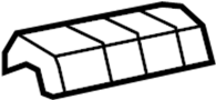 View Shield. Heat. Converter. (Front, Rear, Upper) Full-Sized Product Image