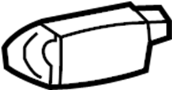 View Air Bag Side Curtain Delete Resistor Full-Sized Product Image 1 of 9