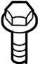 View Rail. Screw. Bolt. Roof. Carrier.  Full-Sized Product Image 1 of 3