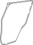 View Door Seal (Rear, Lower) Full-Sized Product Image 1 of 3