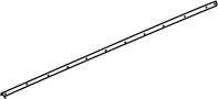 View Door Seal (Front, Lower) Full-Sized Product Image 1 of 3