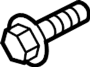 Image of Radiator Support Air Deflector Bolt image for your 2010 Ford Fusion   