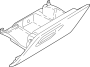 Image of Glove Box Door image for your 2018 Ford F-150   