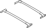 Image of Roof Luggage Carrier Cross Rail image for your 1985 Ford Bronco   