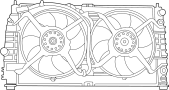 4596402AA Engine Cooling Fan Assembly