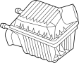 4591099AB Air cleaner Assembly. Air Filter and Housing Assembly. Engine Air Filter.