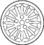 4782295AA Wheel