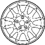 4782296AB Wheel