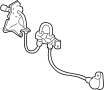 4779051AB ABS Wheel Speed Sensor (Front)