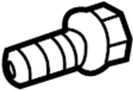 6502630 Bolt. Knuckle. Strut. Steering. (Upper)