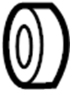 6507527AA Washer. Strut. Rod. retainer. Intermed shaft. Rack and Pinion. Suspension Nut.