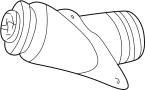 4698259AB Steering Column Cover. Steering Column Shaft Seal. Steering Coupling Boot.