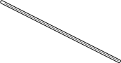 4574592AF Windshield Molding (Upper)