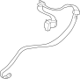 PH721AZAI Seat Belt Lap and Shoulder Belt (Rear)