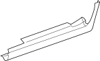 5018732AA Rocker Panel Guard
