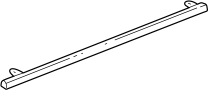 5018312AA Door Molding (Front, Lower)