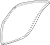 TE68HD5AG Door Seal (Rear, Lower)