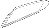 4805528AK Door Reveal Molding (Rear, Upper)