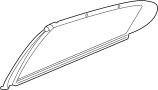 4805684AC Door Reveal Molding (Rear, Upper)