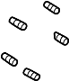 6504891AA Wheel Lug Stud