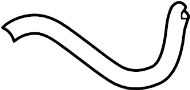 4596334AB Radiator Coolant Hose (Lower)