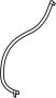 4879218AF Power Steering Return Hose (Upper)