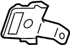4628848AB Folding Seat Lock Striker