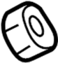 6101761 Nut. Mount. Bolt. (Front, Rear)