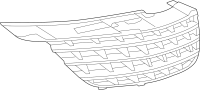 1CM541S9AC Grille (Upper, Lower)