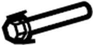 6505840AA Bolt. Crankshaft. Damper.