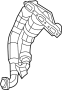 5171140AC Catalytic Converter with Integrated Exhaust Manifold