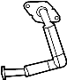 4593576AC Exhaust Gas Recirculation (EGR) Tube