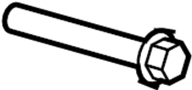 6105118AA Bolt. Control. Arm. Crossmember. Suspension. (Front, Rear, Lower)