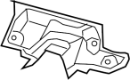 5155666AD Silencer. Dash panel. Engine Compartment Insulation. Insulator. Sound absorber.
