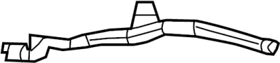 5058253AA Instrument Panel Air Duct (Front, Rear, Upper)