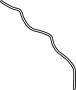 4389659AD Sunroof Drain Hose (Rear)