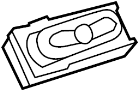 68027666AA Sunroof Switch