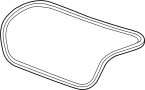 5076107AC Deck Lid Seal