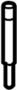 6508101AA Bolt. Crossmember. Isolator. (Front)