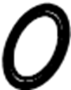 4809685AA O RING. PINION SEAL.