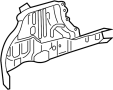 68234002AG Body D-Pillar Reinforcement (Rear, Upper)