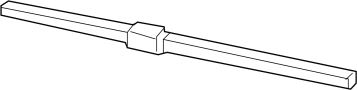 View Back Glass Wiper Blade (Rear) Full-Sized Product Image