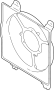 MR958618 A/C Condenser Fan Shroud