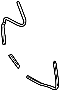 MD322523 Engine Timing Cover Gasket (Rear, Lower)