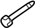MU100027 Engine Mount Bolt (Front, Rear, Lower)