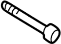 MU159007 Bolt. Mount. Bracket. (Front, Rear, Lower)