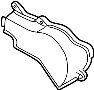 MD376390 Engine Timing Cover (Front, Rear)
