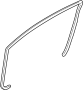 MR621697 Door Seal (Front, Lower)