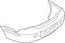 MR516342 Bumper Cover (Upper, Lower)